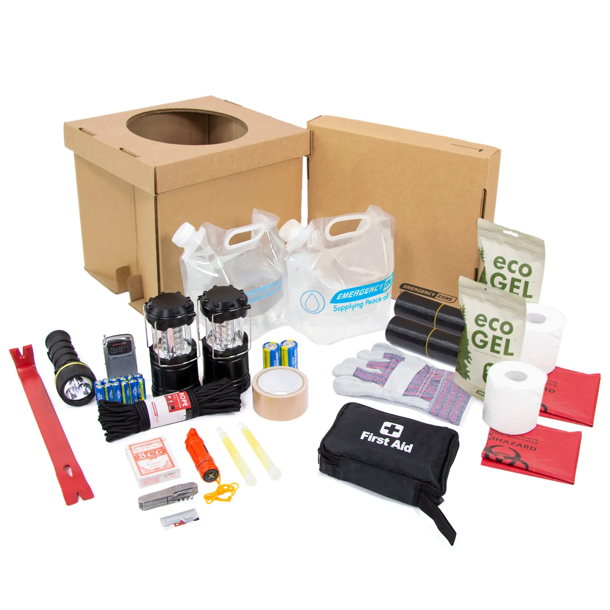 10 Person Office Lockdown Emergency Kit