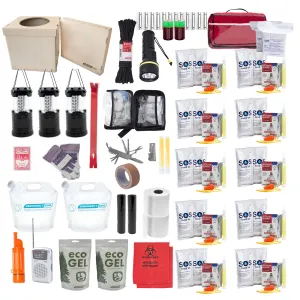 10 Person Office Lockdown Emergency Kit