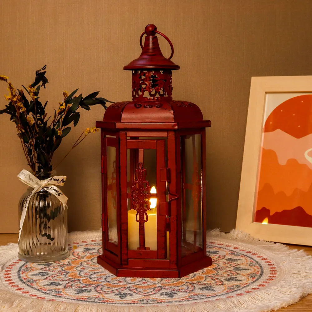 10“H Vintage Hanging Lantern