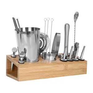 21-Piece Bartender Kit Cocktail Shaker Set