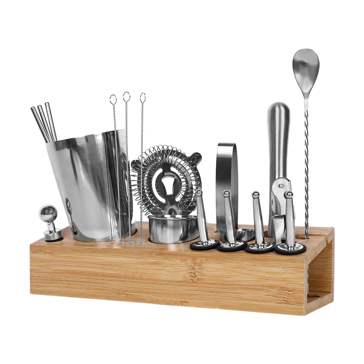 21-Piece Bartender Kit Cocktail Shaker Set