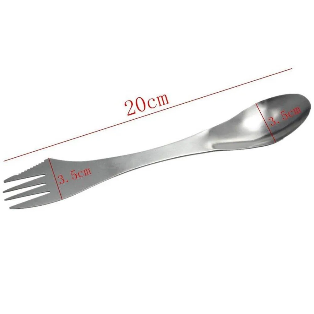 3-IN-1 SS "SPORK" SPOON/FORK CUTLERY