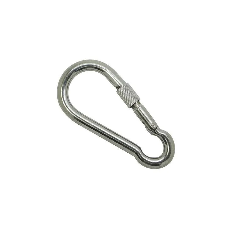 80Mm Stainless Steel Carabiner Spring Hook Sd-30773