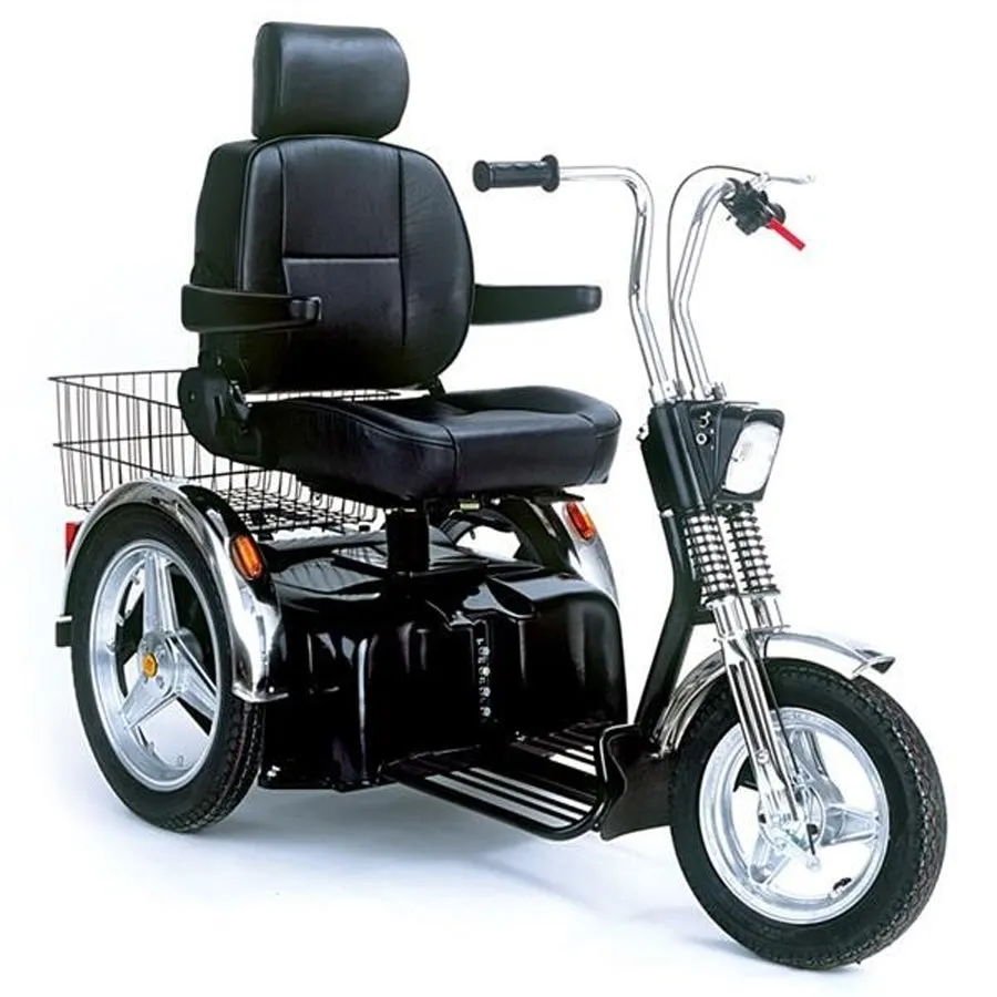 Afikim AfiScooter Sportster SE - 3-Wheel Electric Mobility Scooter - Top Speed 9mph - 1300W