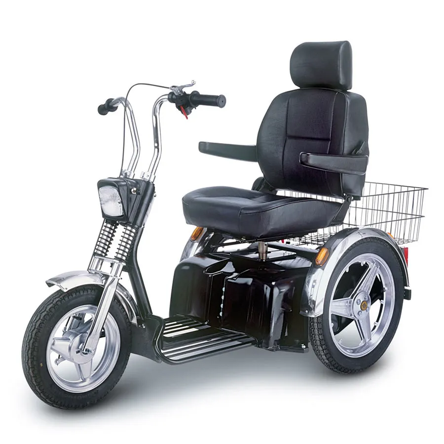 Afikim AfiScooter Sportster SE - 3-Wheel Electric Mobility Scooter - Top Speed 9mph - 1300W