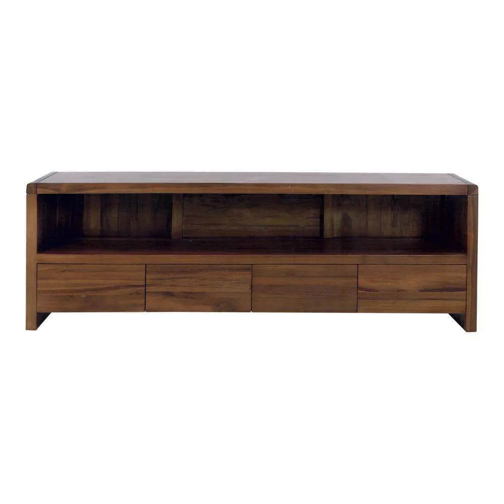 Albertyne Teak Wood Tv Console