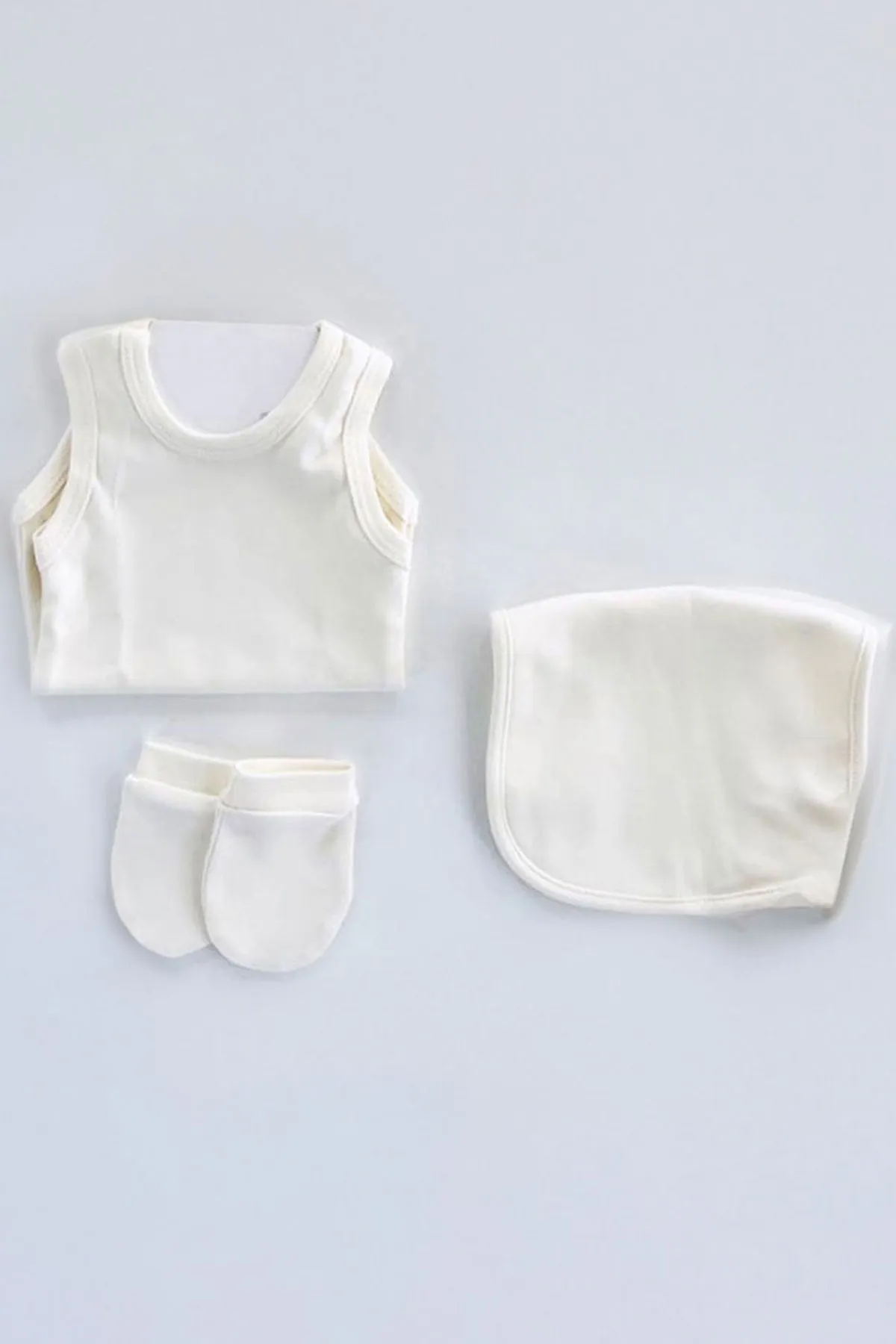 Alex Ecru Organic Cotton Newborn Coming Home Set (10 Pcs)