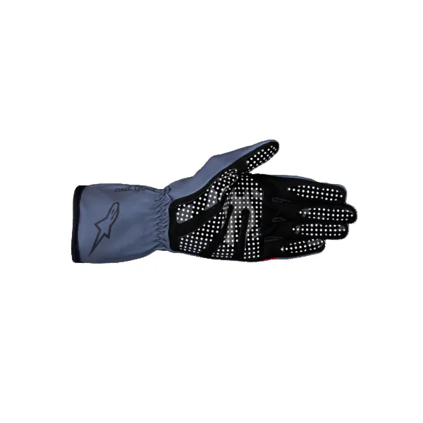 ALPINESTARS 3550625-9152-S Gloves for Karting Tech-1 K Race V2, Asphalt / Red / Charcoal, Size S