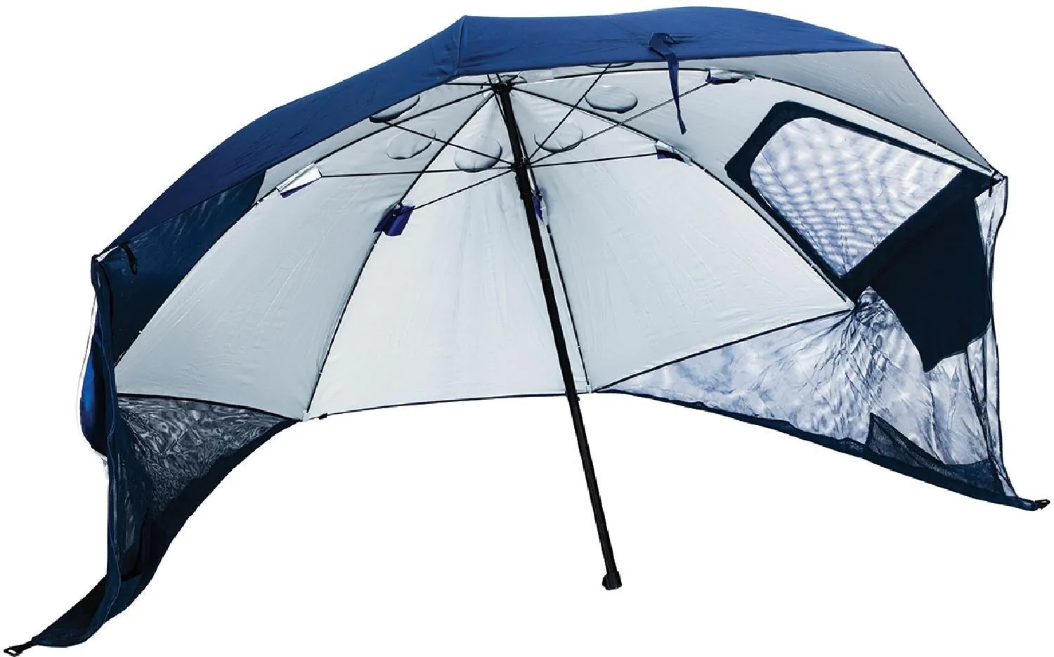 CGear Multimats Sandless Beach Umbrella, Blue