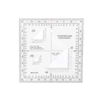 Coordinate Scale Protractor