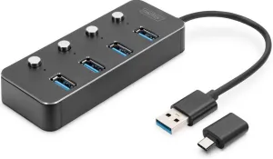 Digitus - Hub - 4 Ports