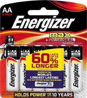 Energizer Max: AA Batteries