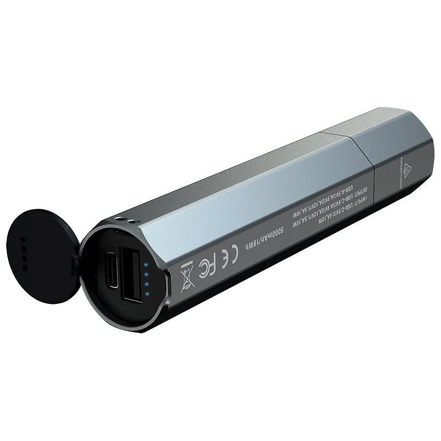 Fenix E-CP Rechargeable Powerbank Flashlight - Blue