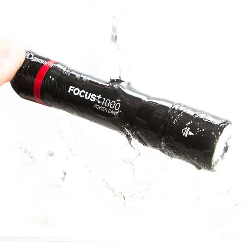 FOCUS  1000 with Power Bank Handheld Flashlight