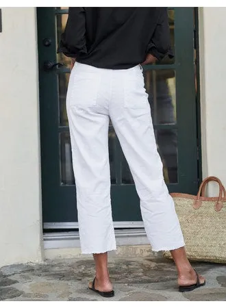 Frank & Eileen - Kinsale Performance Pant in White