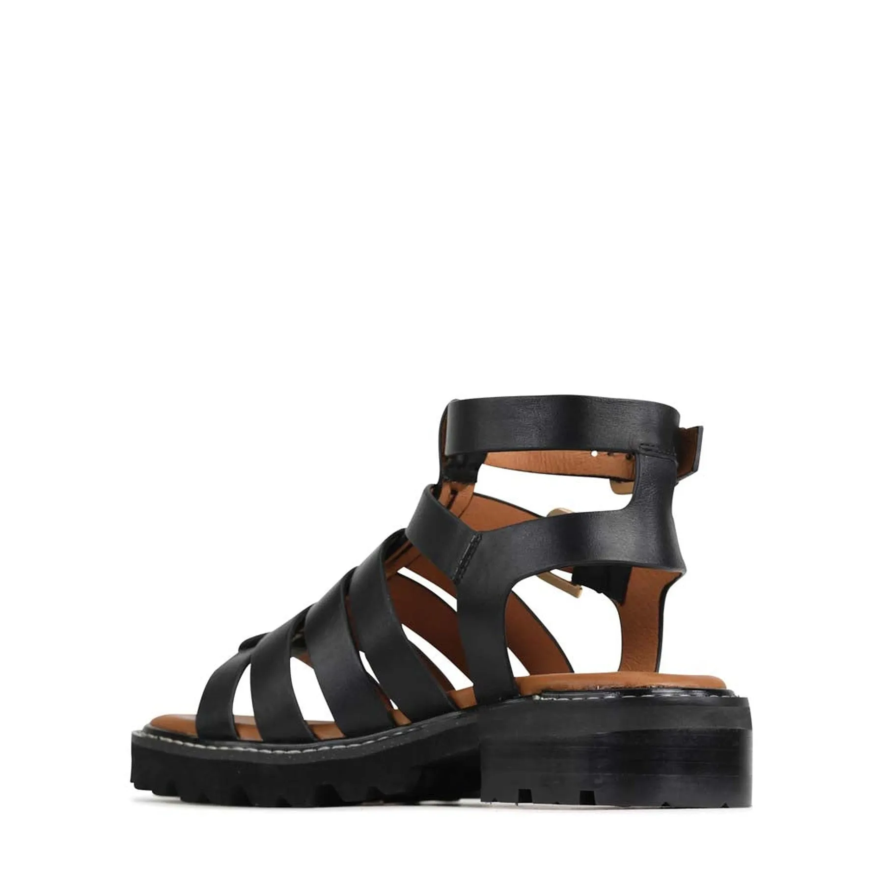 GIZELLE FISHERMAN SANDALS LEATHER