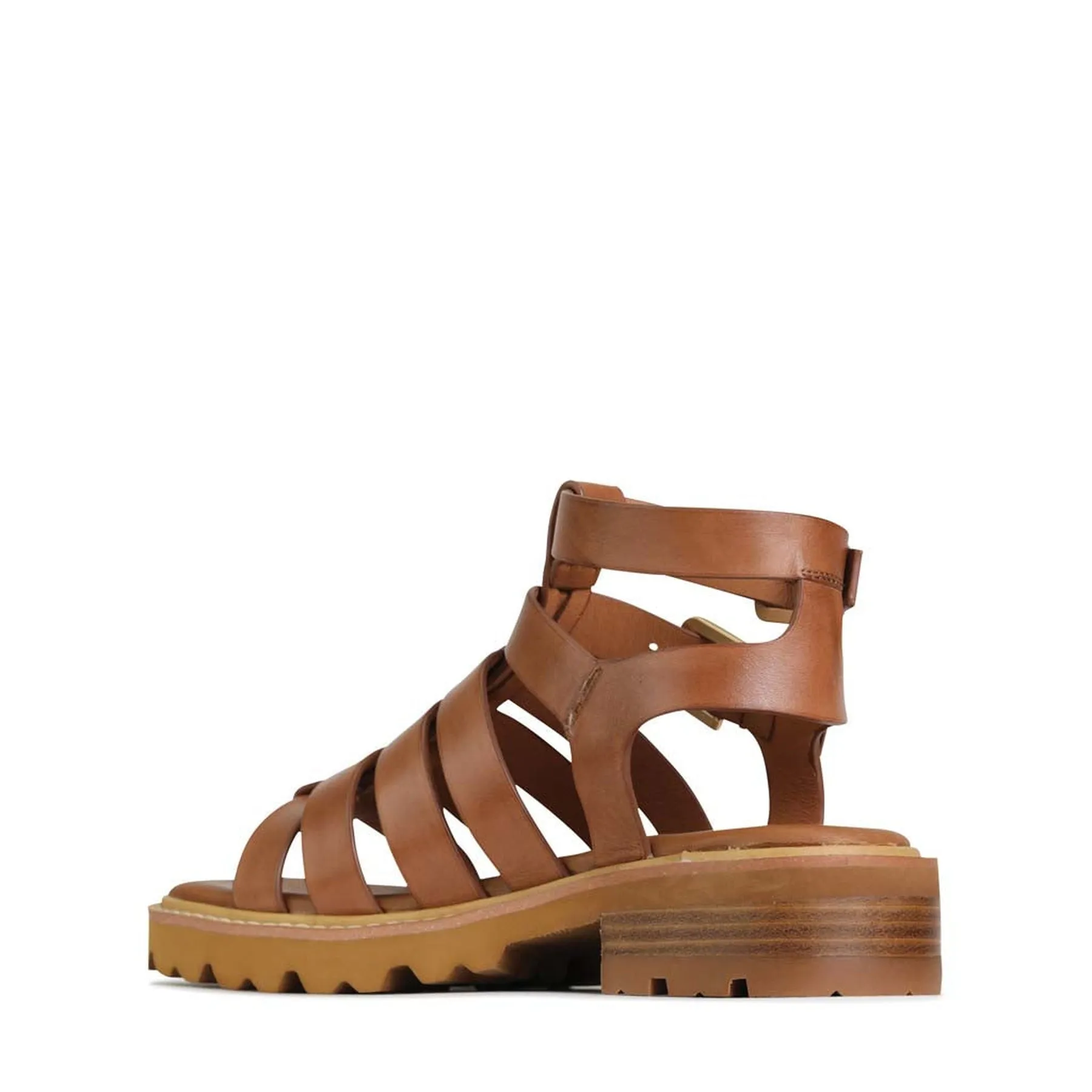 GIZELLE FISHERMAN SANDALS LEATHER