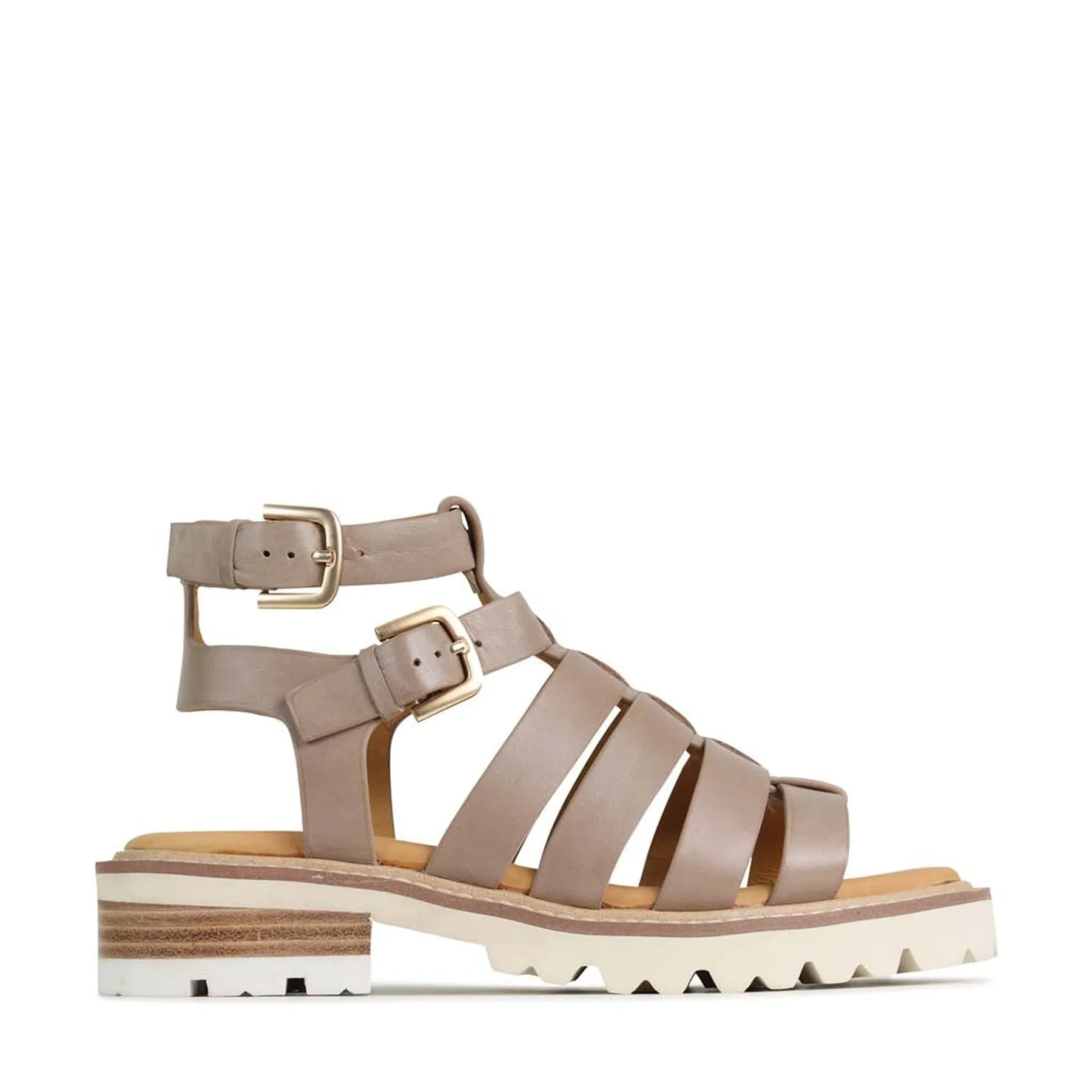 GIZELLE FISHERMAN SANDALS LEATHER