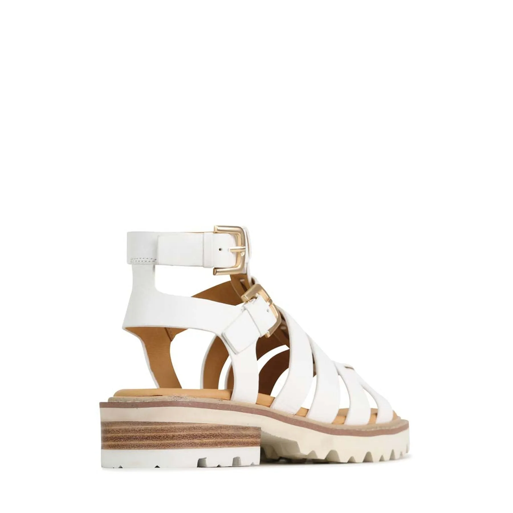 GIZELLE FISHERMAN SANDALS LEATHER