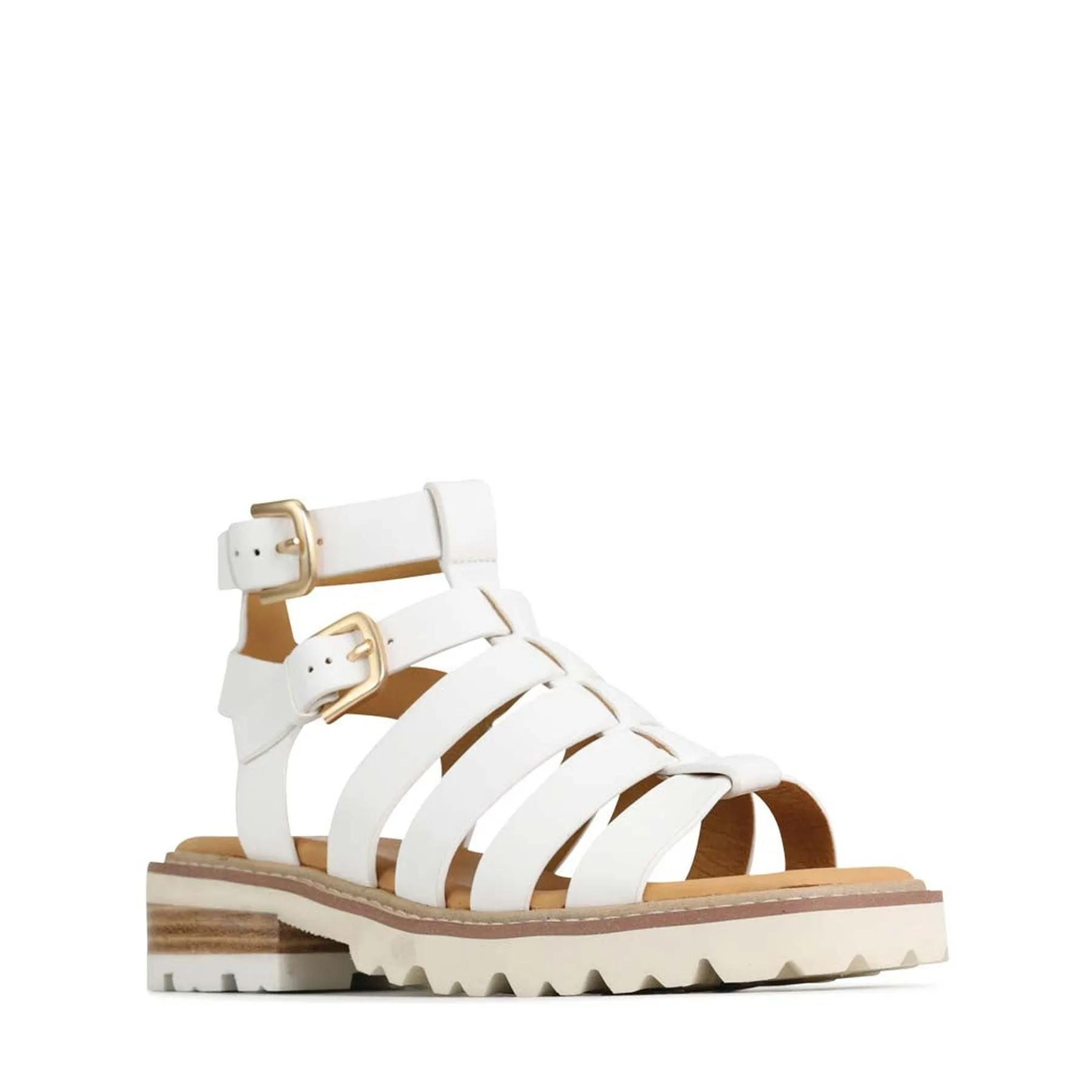 GIZELLE FISHERMAN SANDALS LEATHER