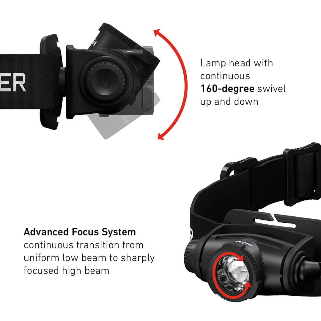 H5R Core Rechargeable Head Torch by LED Lenser