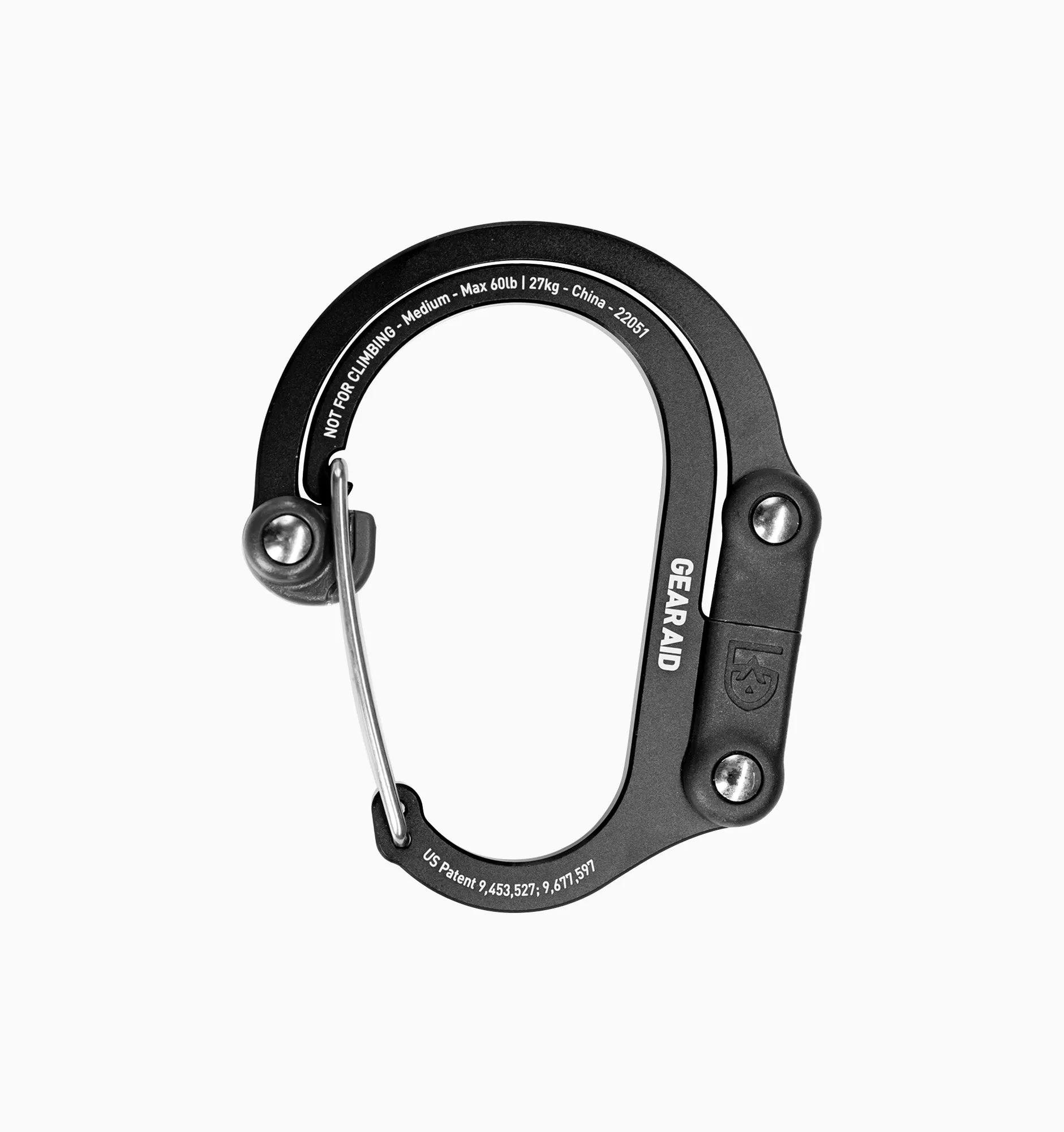 Heroclip Medium Hooked Carabiner