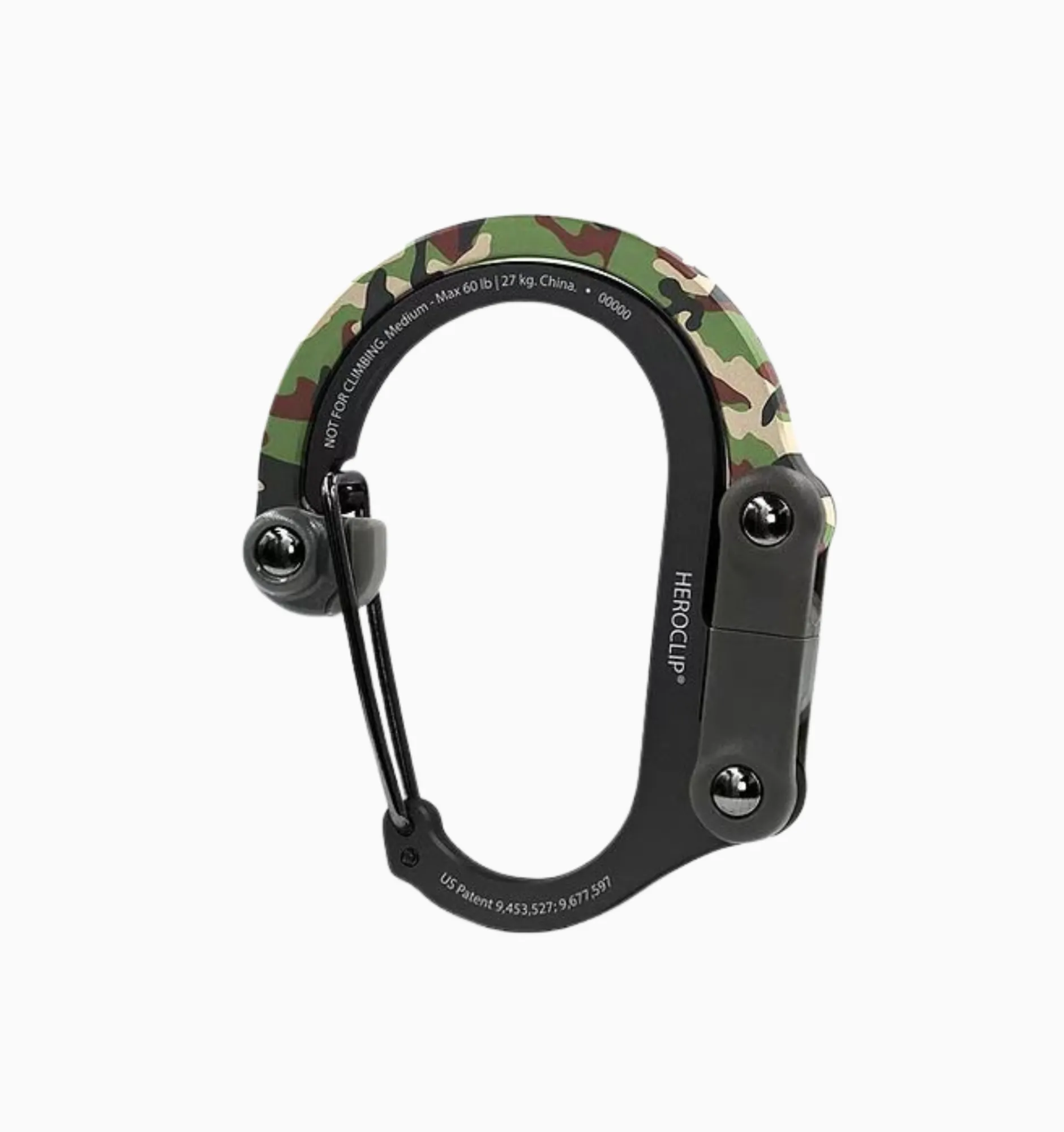 Heroclip Medium Hooked Carabiner