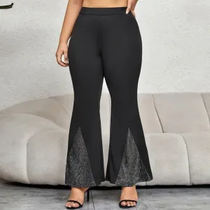 High Waist Bell Bottom Pants