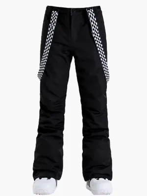 Highland Bib Snowboard & Ski Black Pants For Women