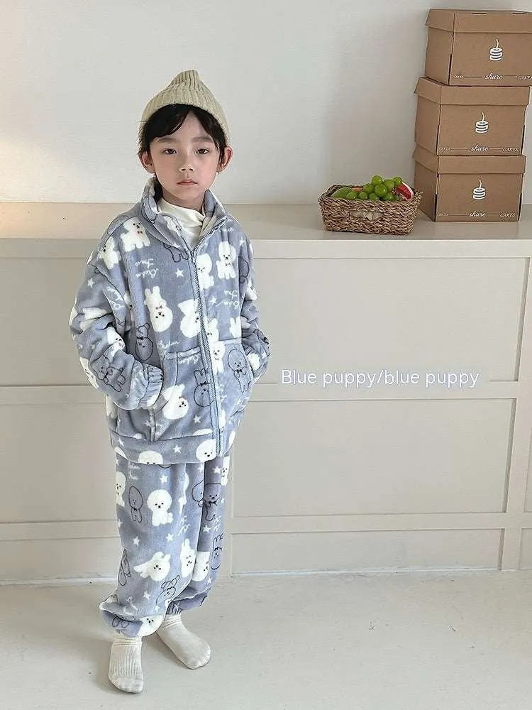 Kids Warm Loungewear Outfit Set