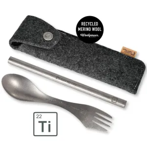 Light My Fire Titanium Spork'n Straw Kit