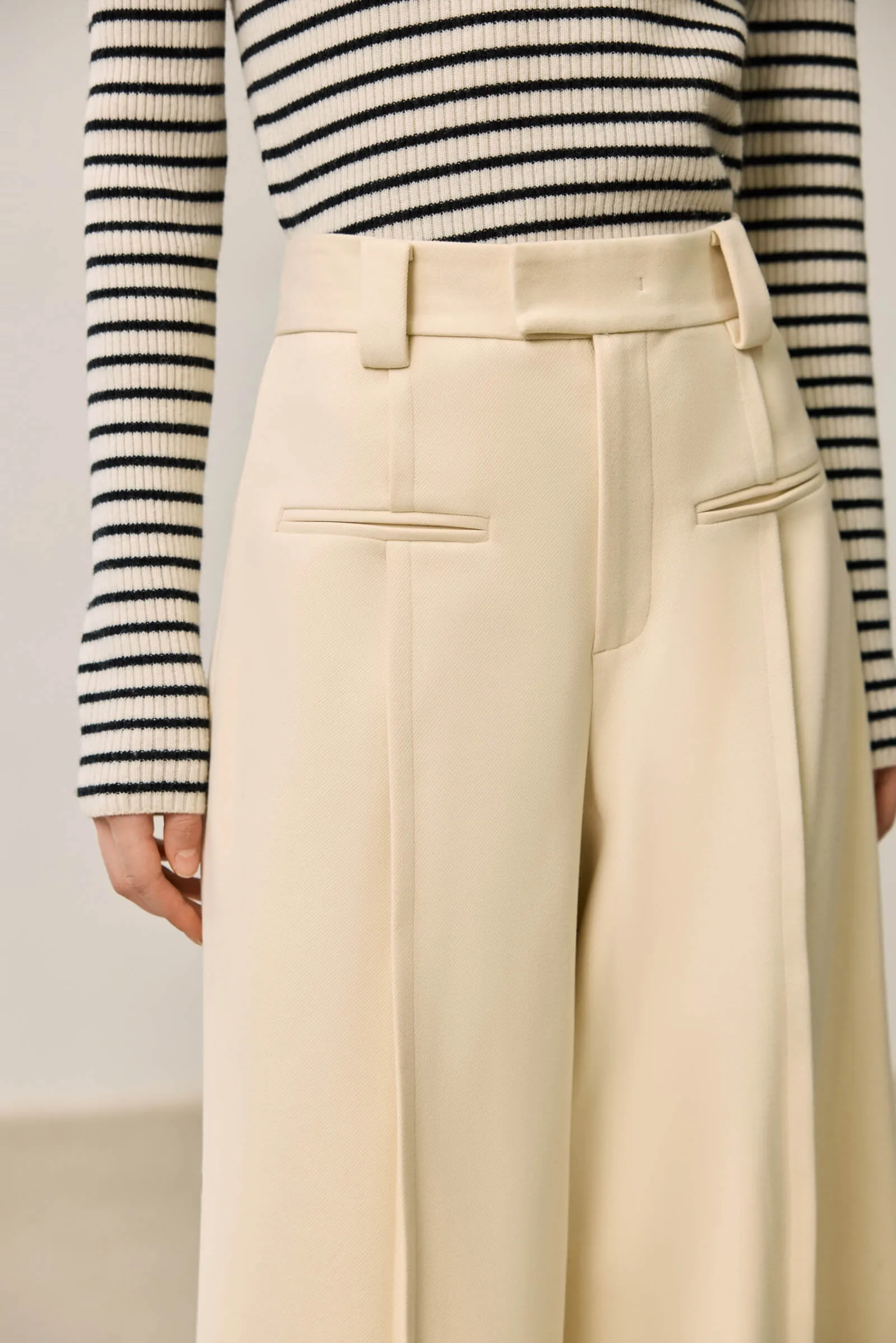 LILY Retro Loose-Fit Wide-Leg Pants