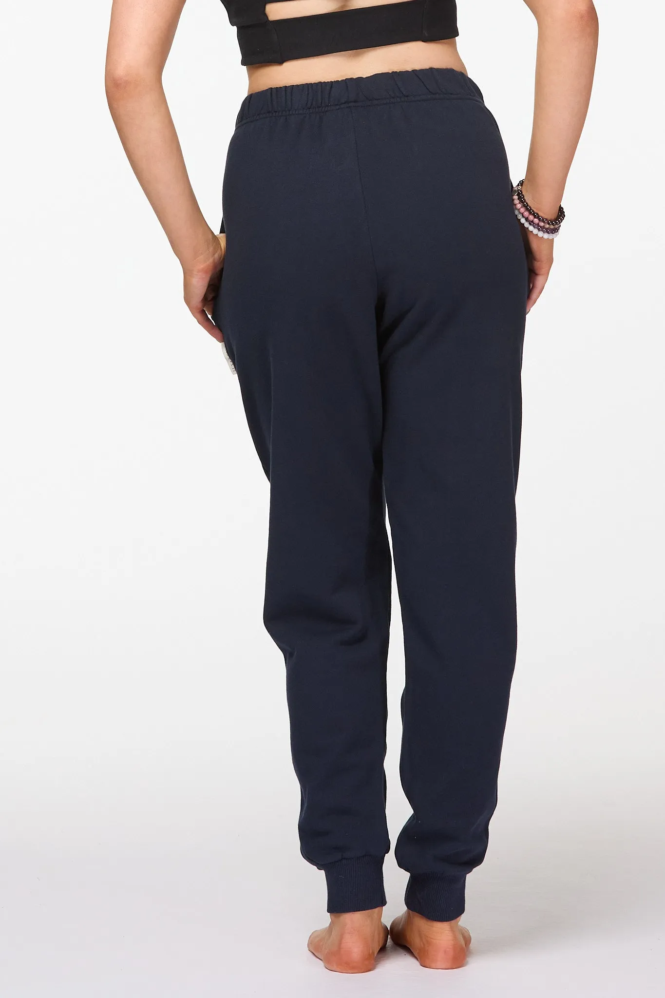 Luna Tapered Leg Pants | Navy