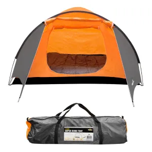 Milestone Camping 18890 Deluxe 4-Person Pop Up Dome Tent