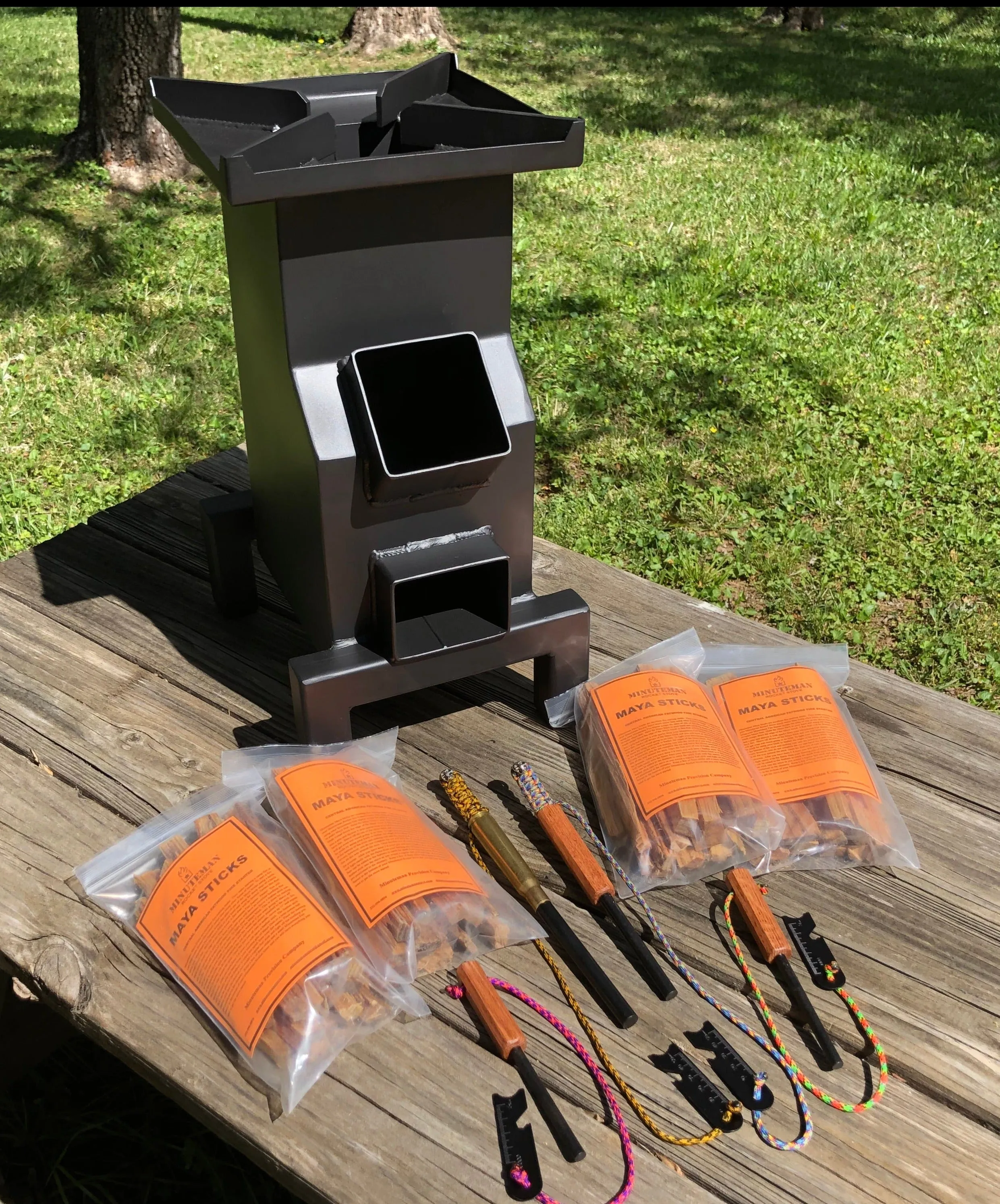 Minuteman Titan Rocket Stove Deluxe Kit