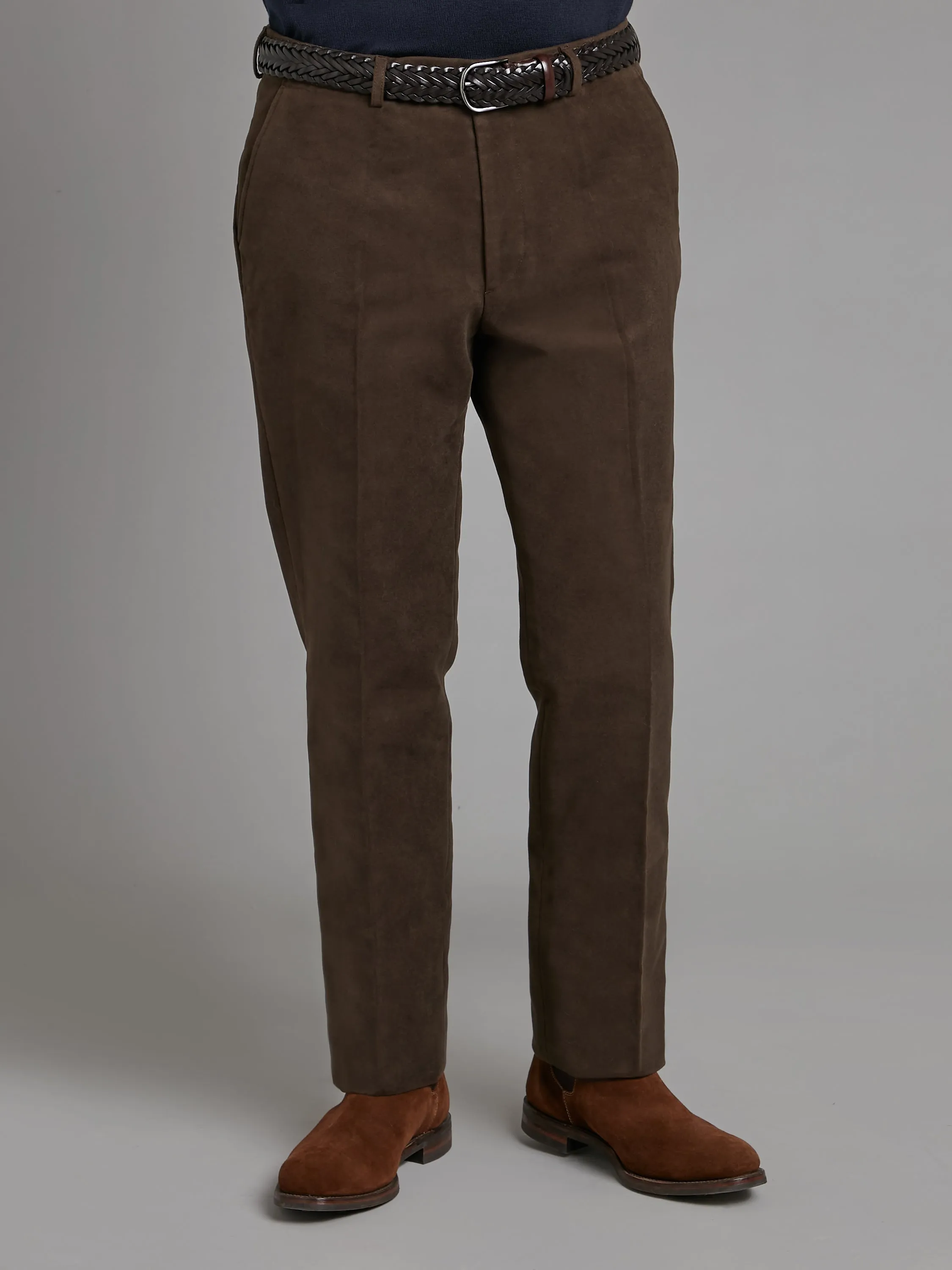 Moleskin Pants - Dark Brown