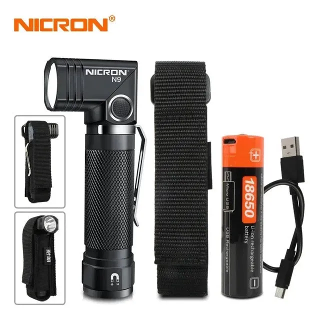 NICRON LED Tactical Flashlight