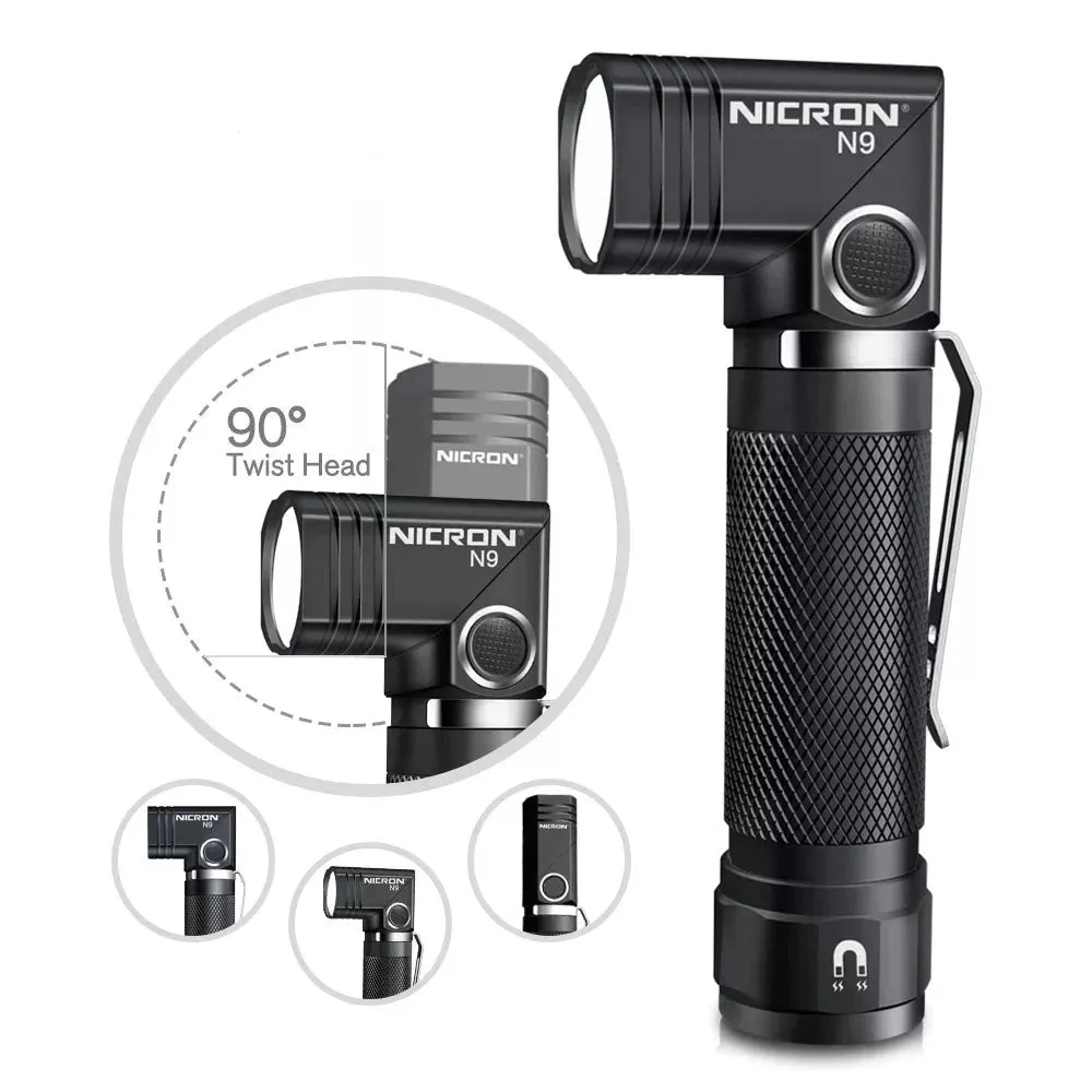 NICRON LED Tactical Flashlight