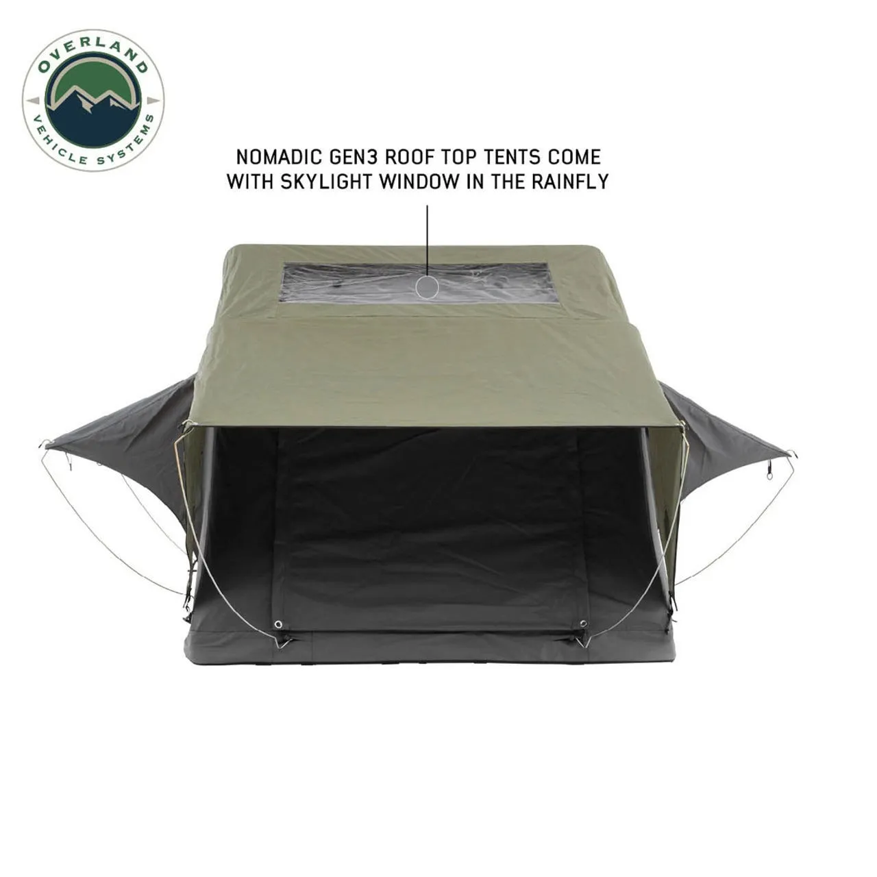 Overland Vehicle Systems Nomadic 3 Extended Rooftop Tent