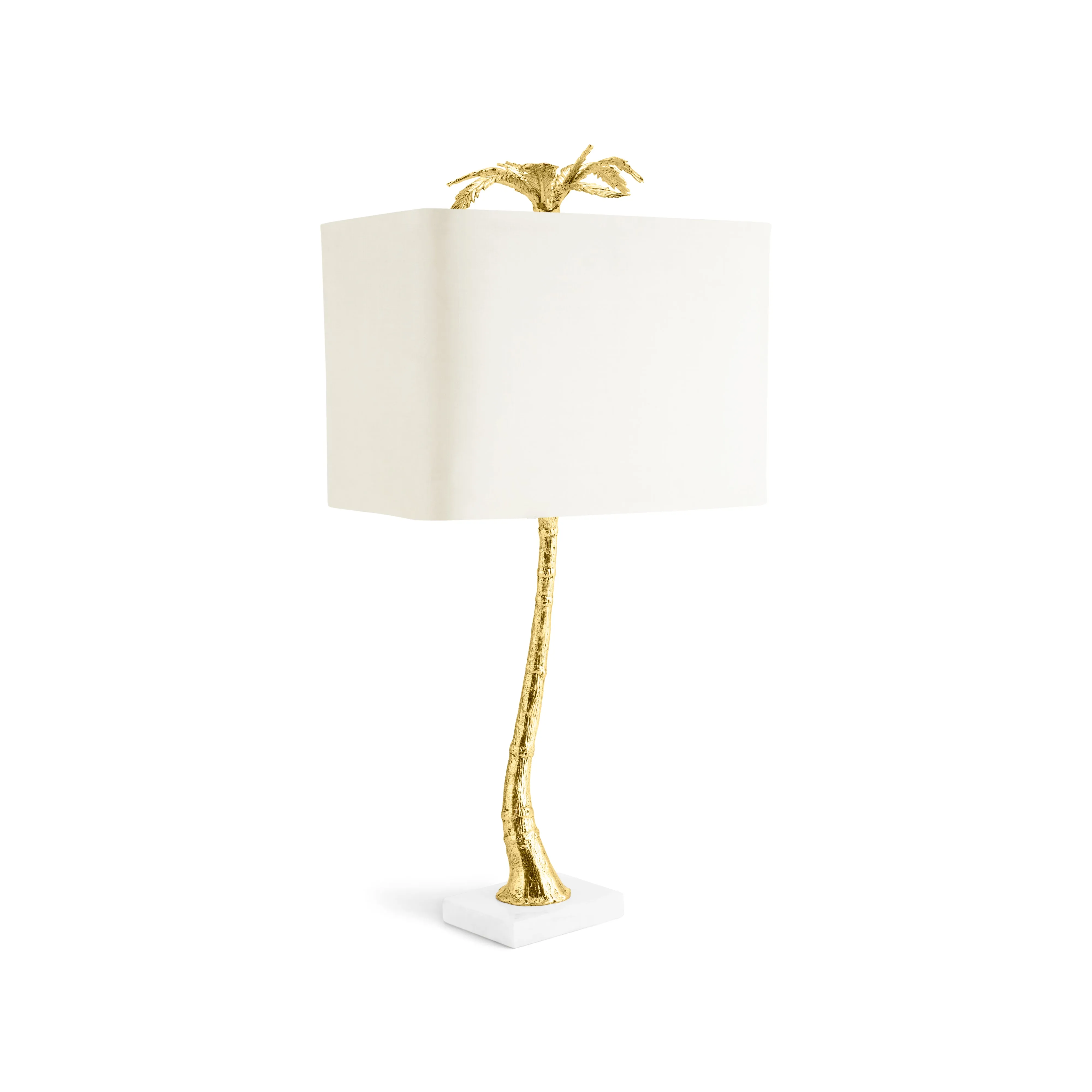 Palm Table Lamp - Marble