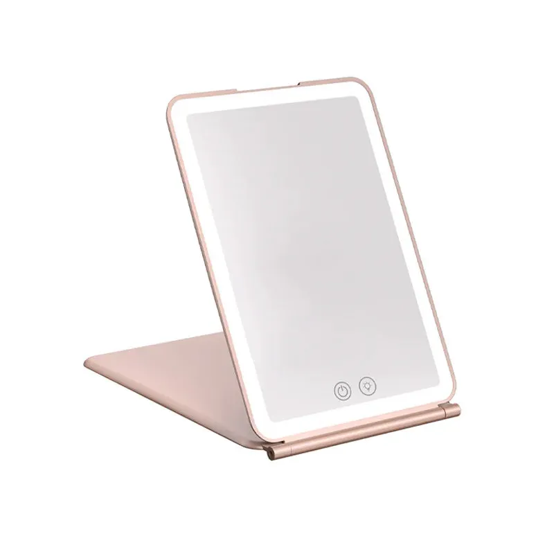 Portable LED Light Makeup Travel Mirror