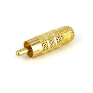 Rca To F Type Coaxial Adapter M