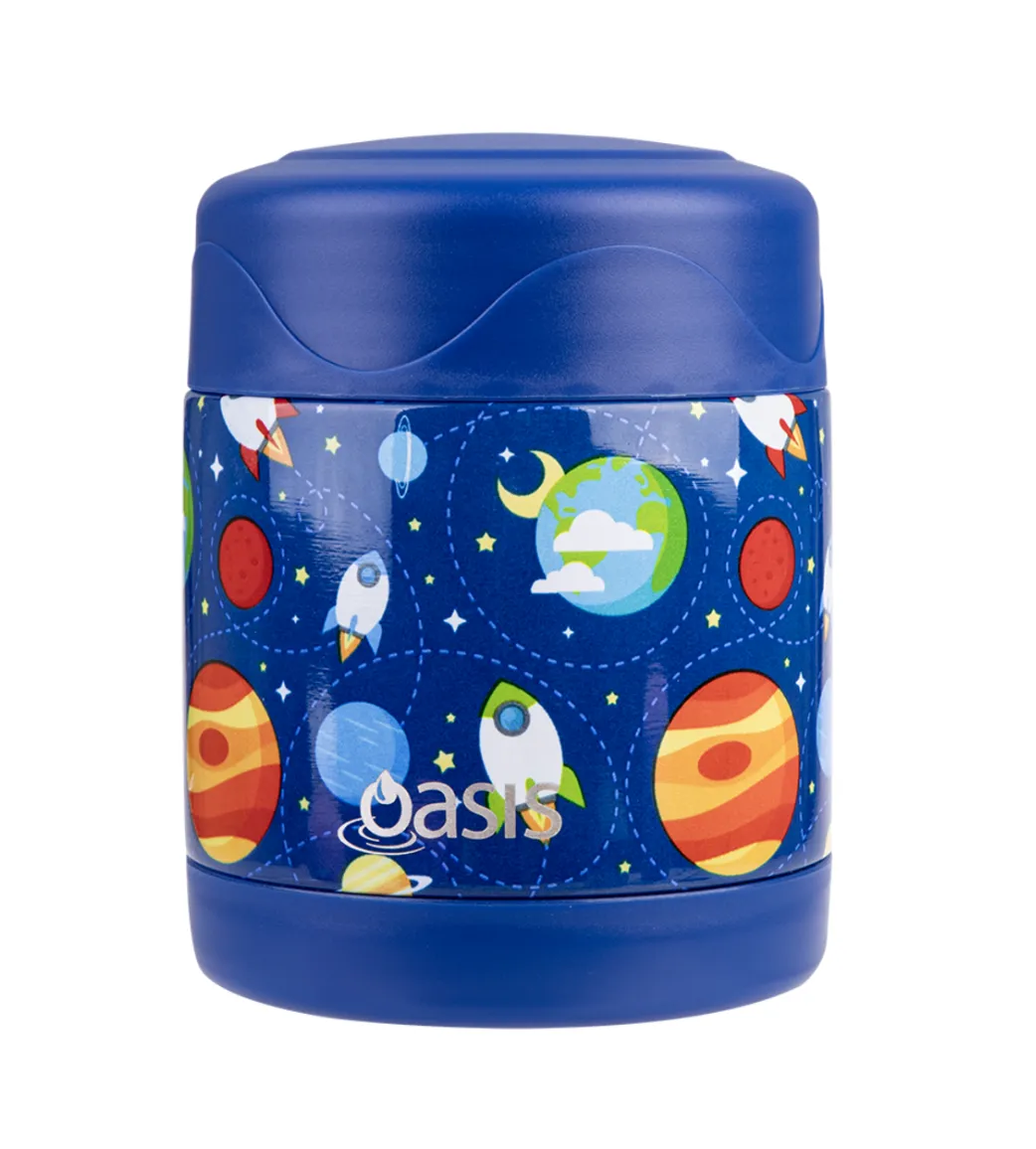 Sachi Insulated Lunch Bag, Food Jar & Bottle Bundle - Outer Space