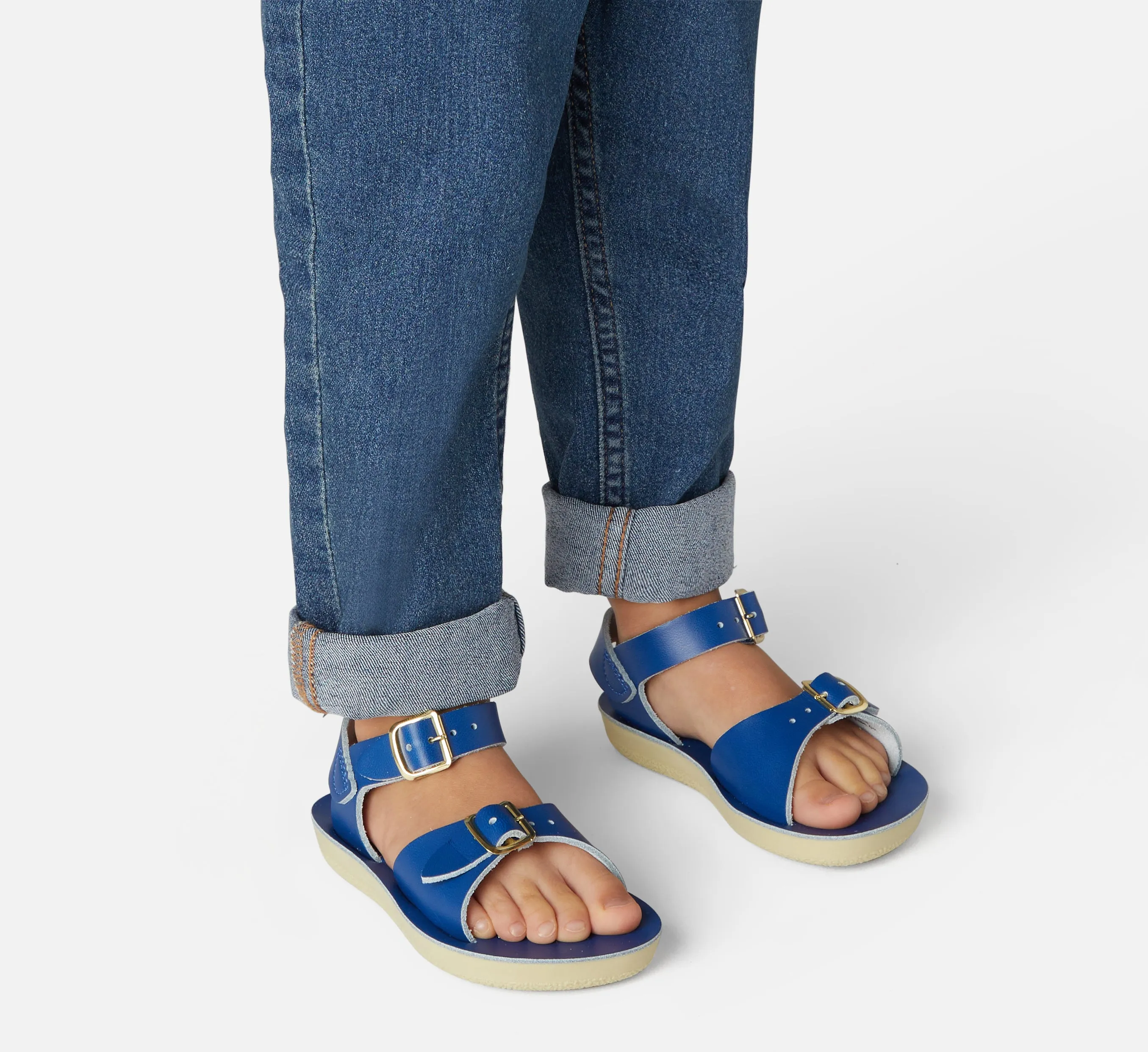 Salt-Water Sandals Child Surfer Cobalt