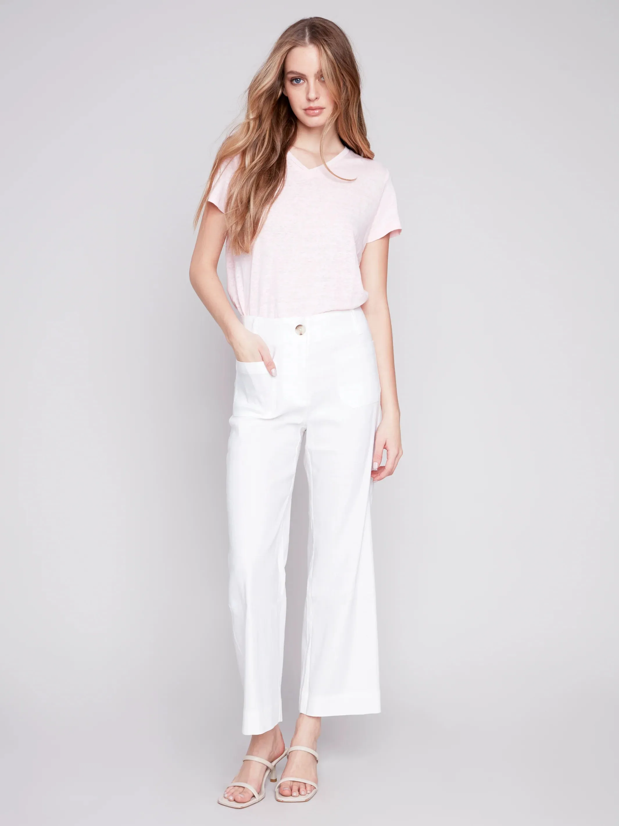 STRAIGHT LEG CROP PANT