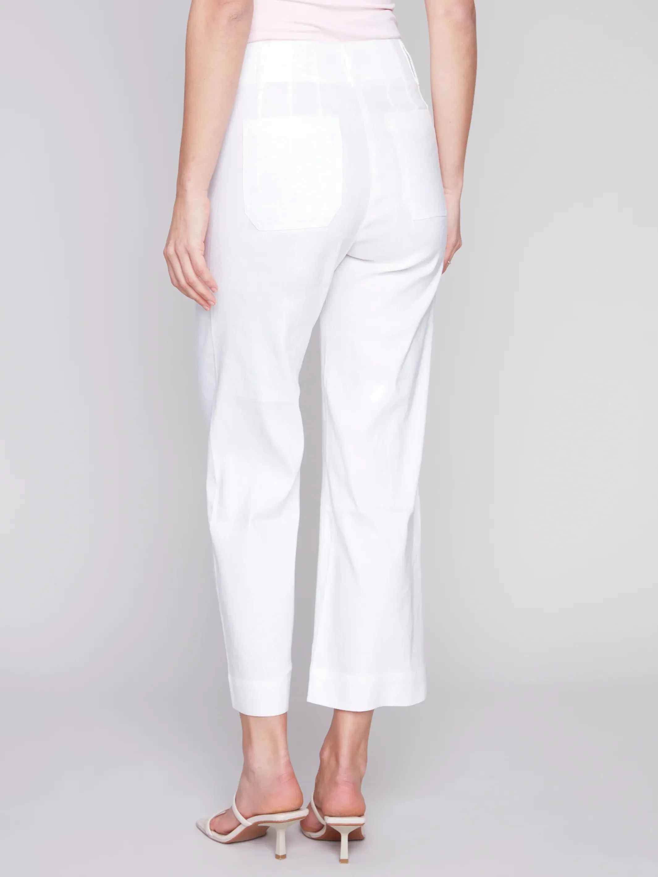 STRAIGHT LEG CROP PANT