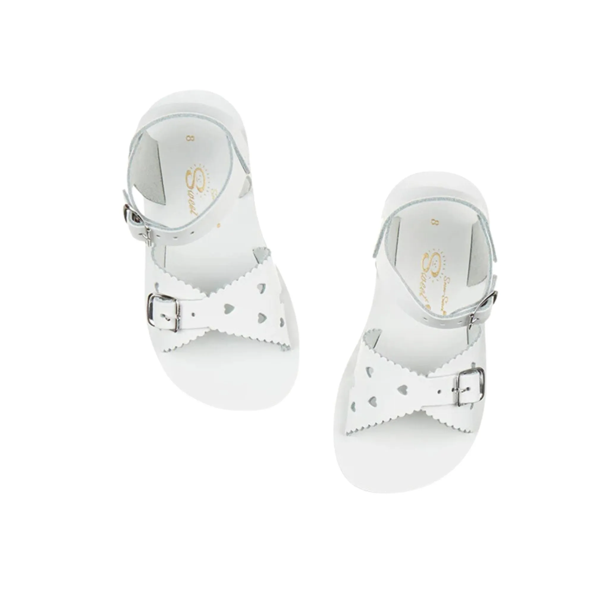 Sweetheart Sandals - White