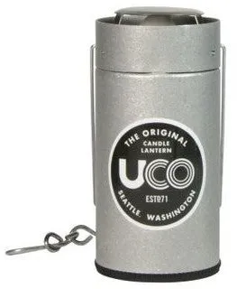 UCO Original Camping Lantern Silver - Single Candle