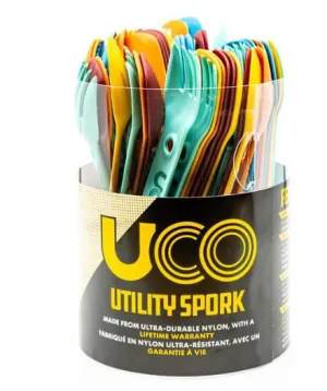 Utility Spork Plexi Tube 60 Piece