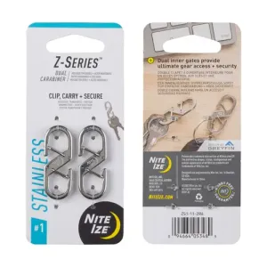 Z Series #1 Dual Carabiner-2pk